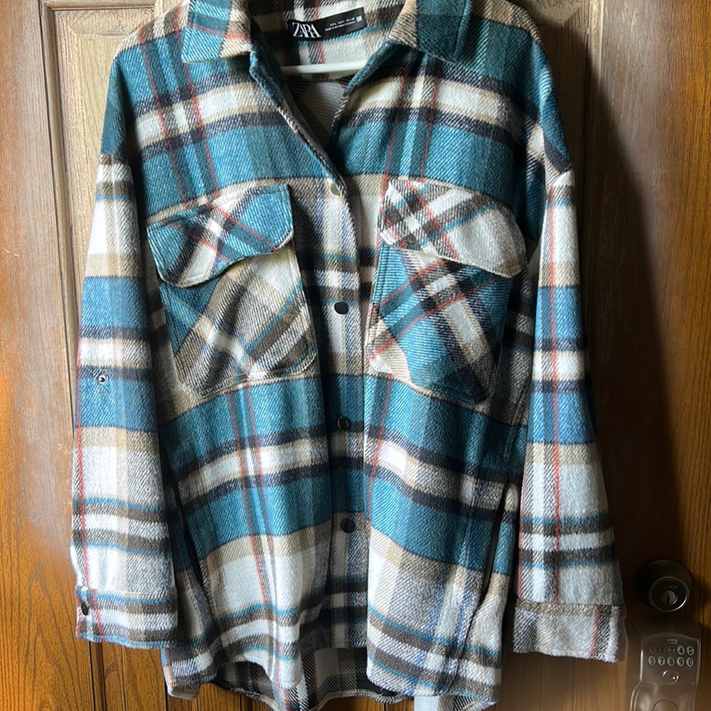 Zara plaid jacket